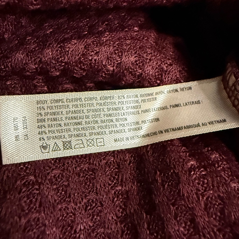 Saturday Sunday By Anthropologie Women’s Tulip Back Sweater XS Waffle Knit - Picture 6 of 11